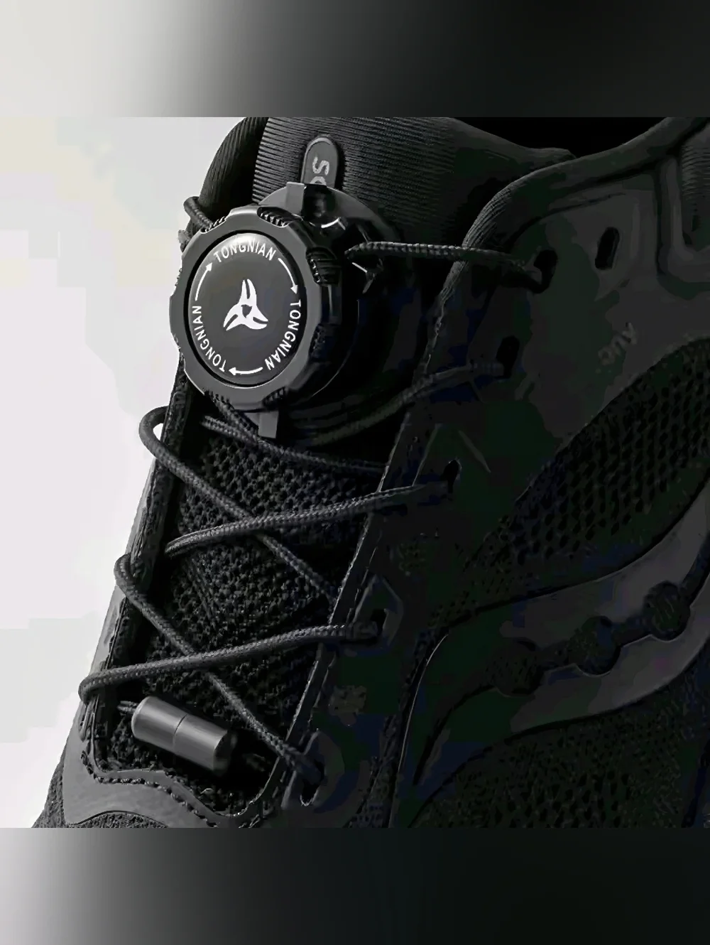 Automatic Rotating Buckle No Tie Shoelaces Quick Fasten System
